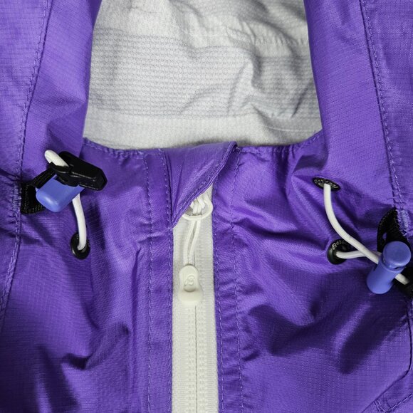 BERGANS OF NORWAY 1181 Helium Jacket Women's Large Thin Hooded Sealed Skiing - Picture 10 of 13